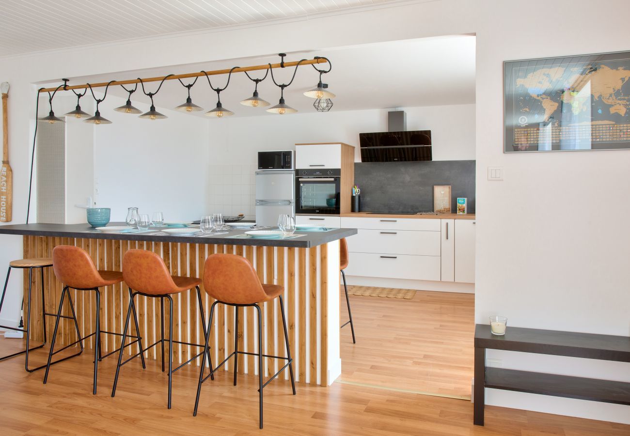 Ferienwohnung in Loctudy - 100m vom Hafen von Loctudy, schöne Wohnung für 6