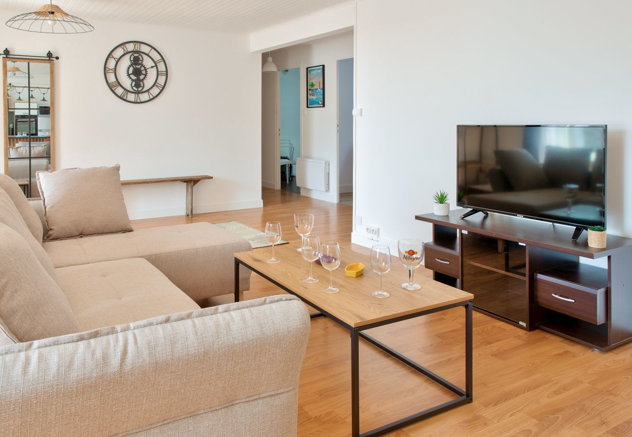 Ferienwohnung in Loctudy - 100m vom Hafen von Loctudy, schöne Wohnung für 6