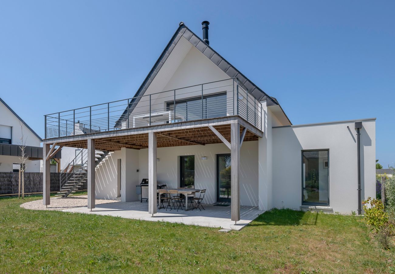 Ferienhaus in Sarzeau - Blick auf den Yachthafen - Port St Jacques, Sarzeau