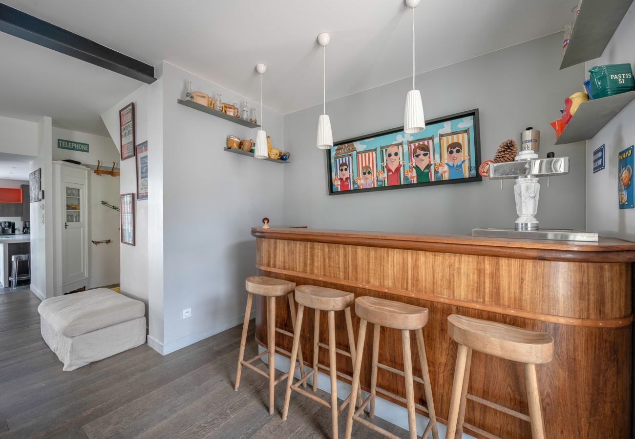 Ferienhaus in La Baule-Escoublac - Bauloise-Haus 600 m vom Meer entfernt