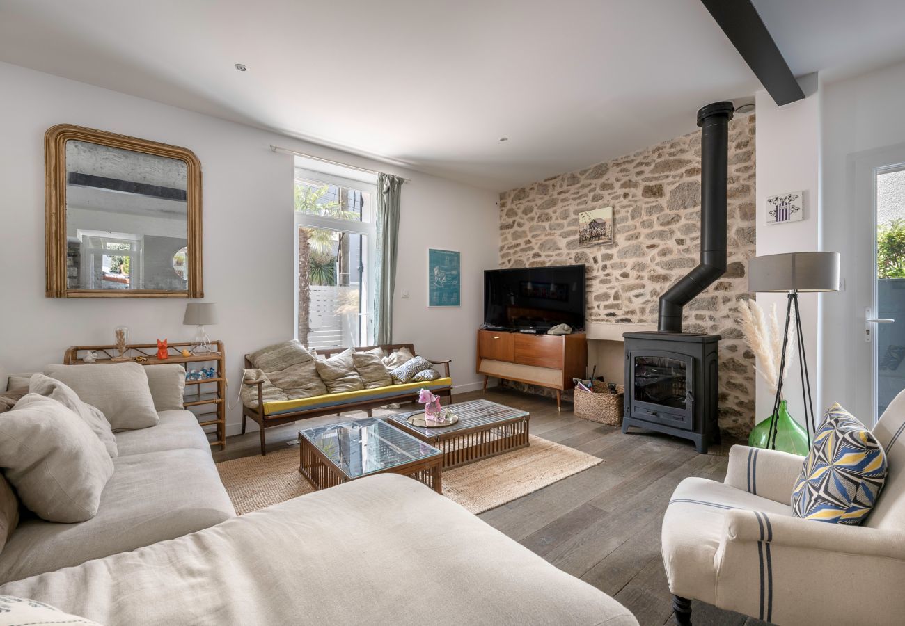 Ferienhaus in La Baule-Escoublac - Bauloise-Haus 600 m vom Meer entfernt