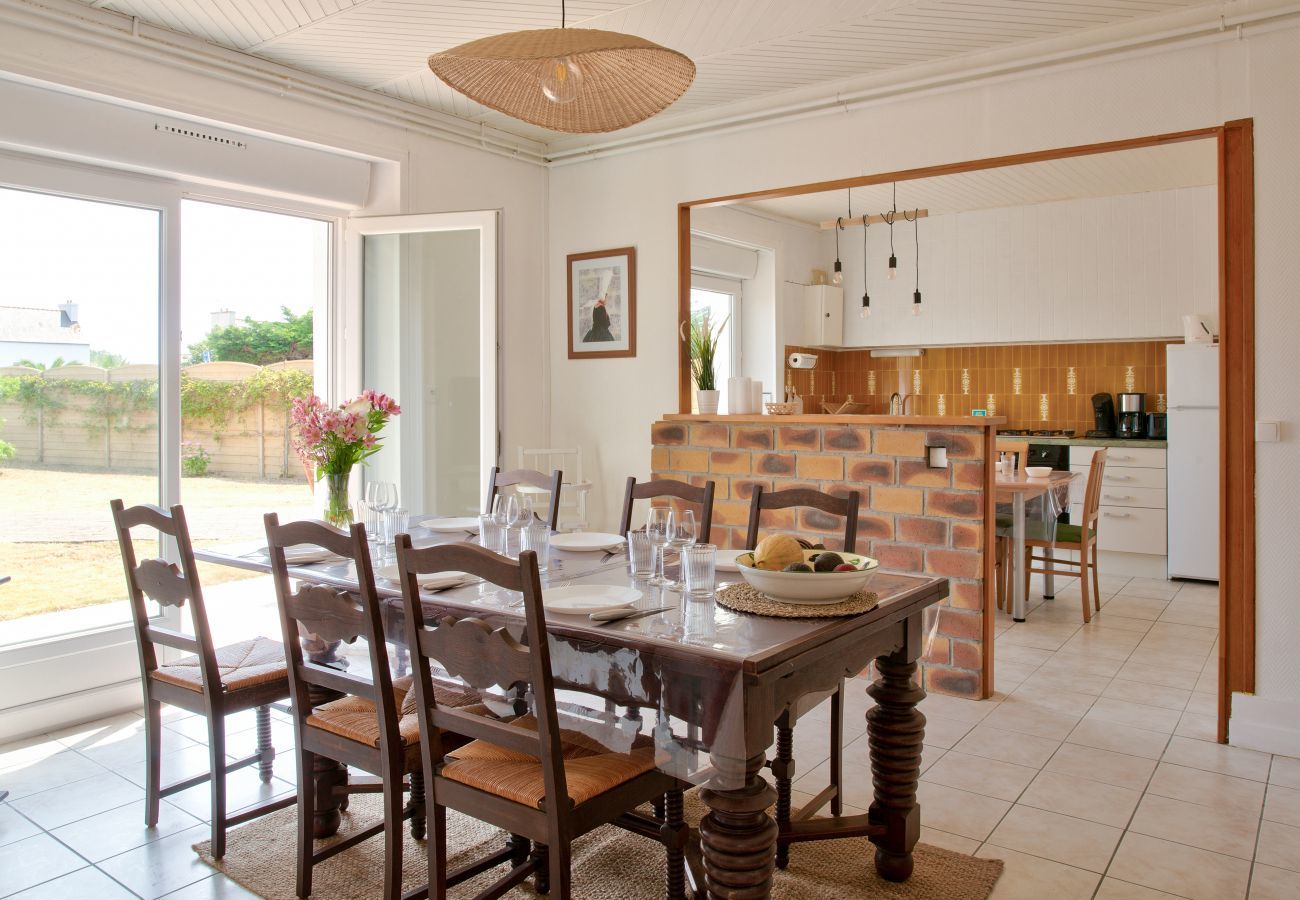 Ferienhaus in Penmarch - Großes Familienhaus mit Garten- Für 10