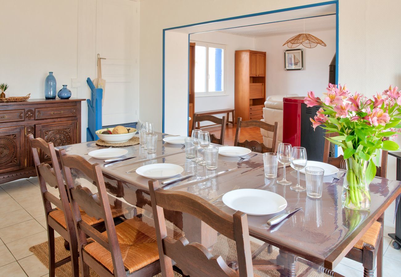 Ferienhaus in Penmarch - Großes Familienhaus mit Garten- Für 10