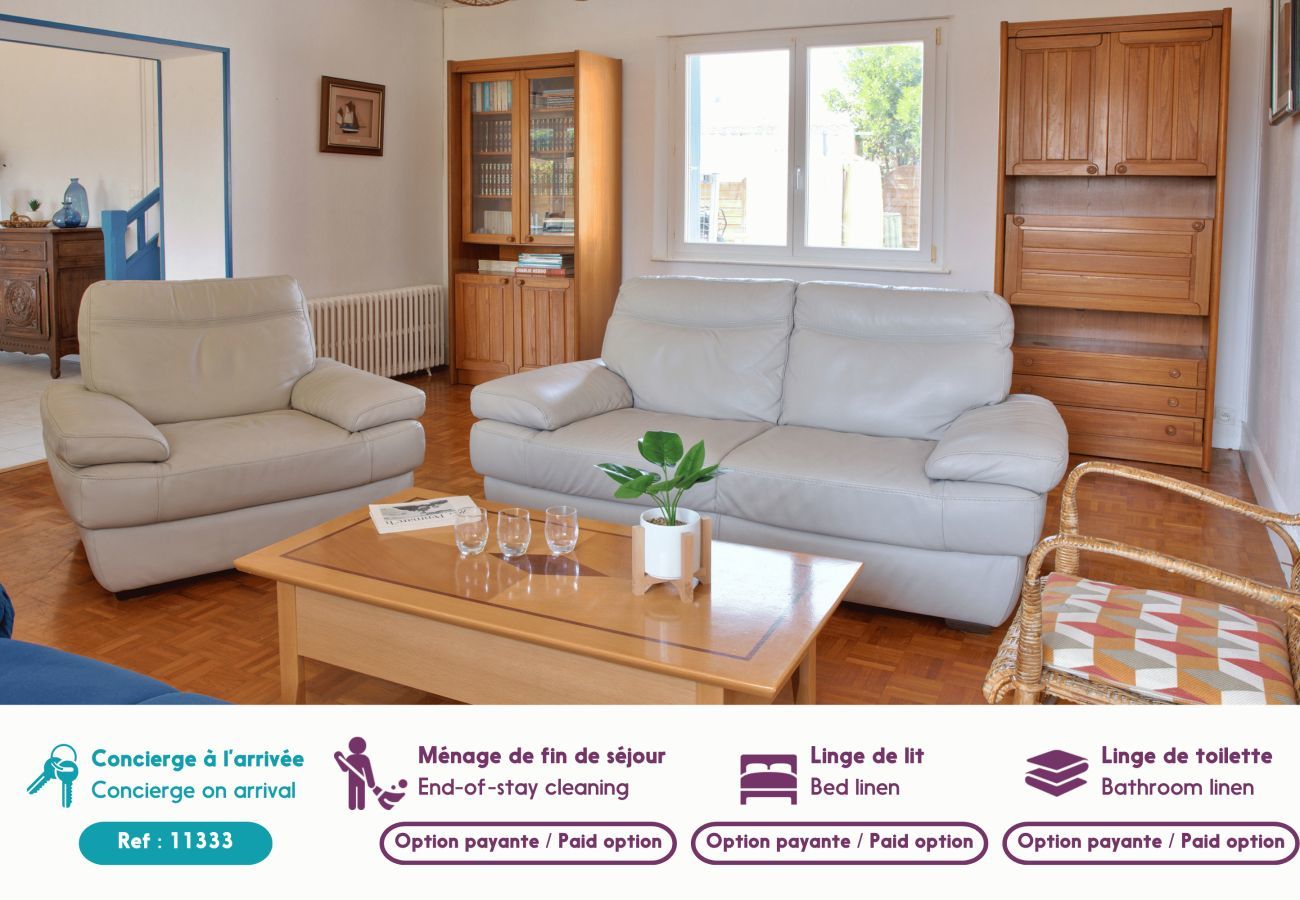 Ferienhaus in Penmarch - Großes Familienhaus mit Garten- Für 10