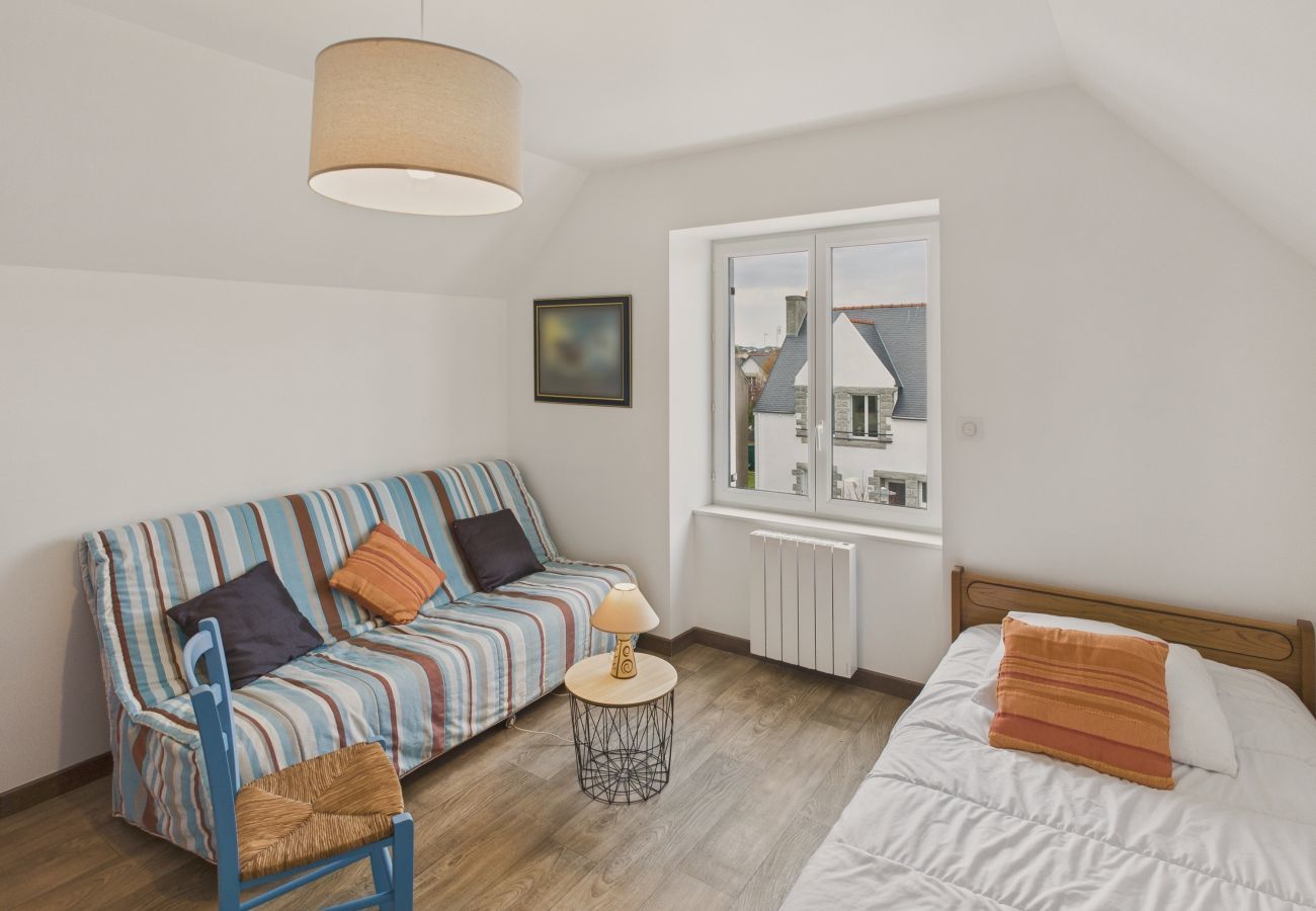 Ferienhaus in Le Guilvinec - Plage de la Grève Blanche in 600m - Haus für 8