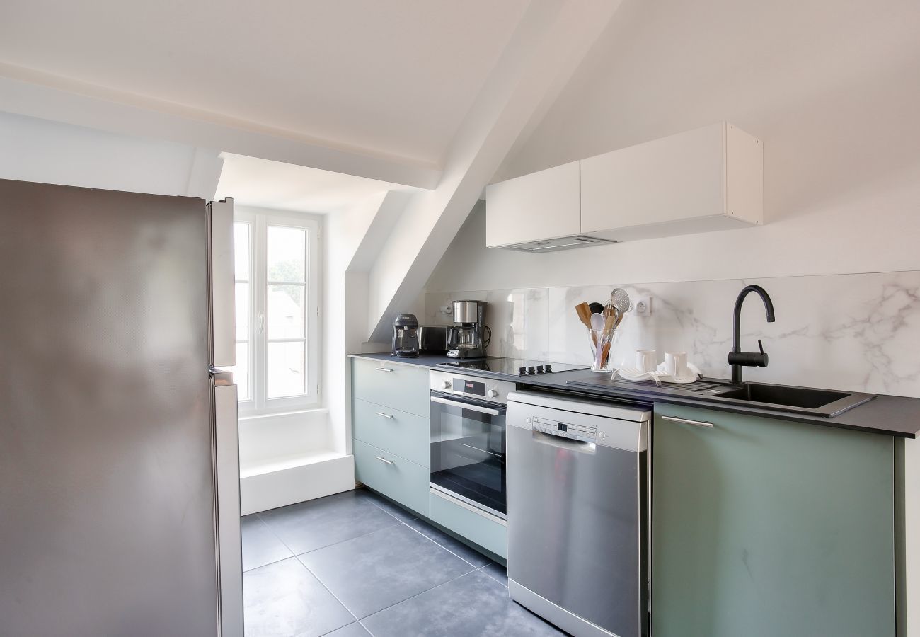 Ferienwohnung in Dinard - 1km Strand Le Prieuré - Dinard- Kokon für 2