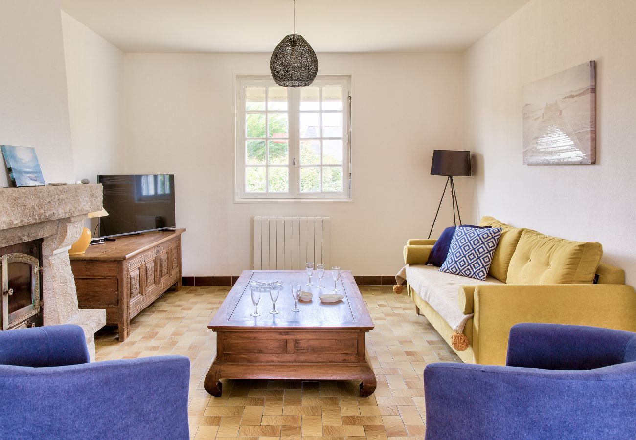 Ferienhaus in Penmarch - Penmarch, Familienhaus und großer Garten für 8