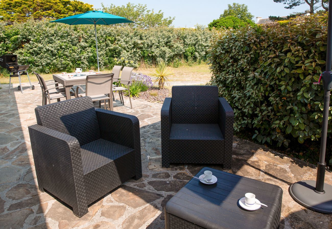 Ferienhaus in Penmarch - Penmarch, Familienhaus und großer Garten für 8