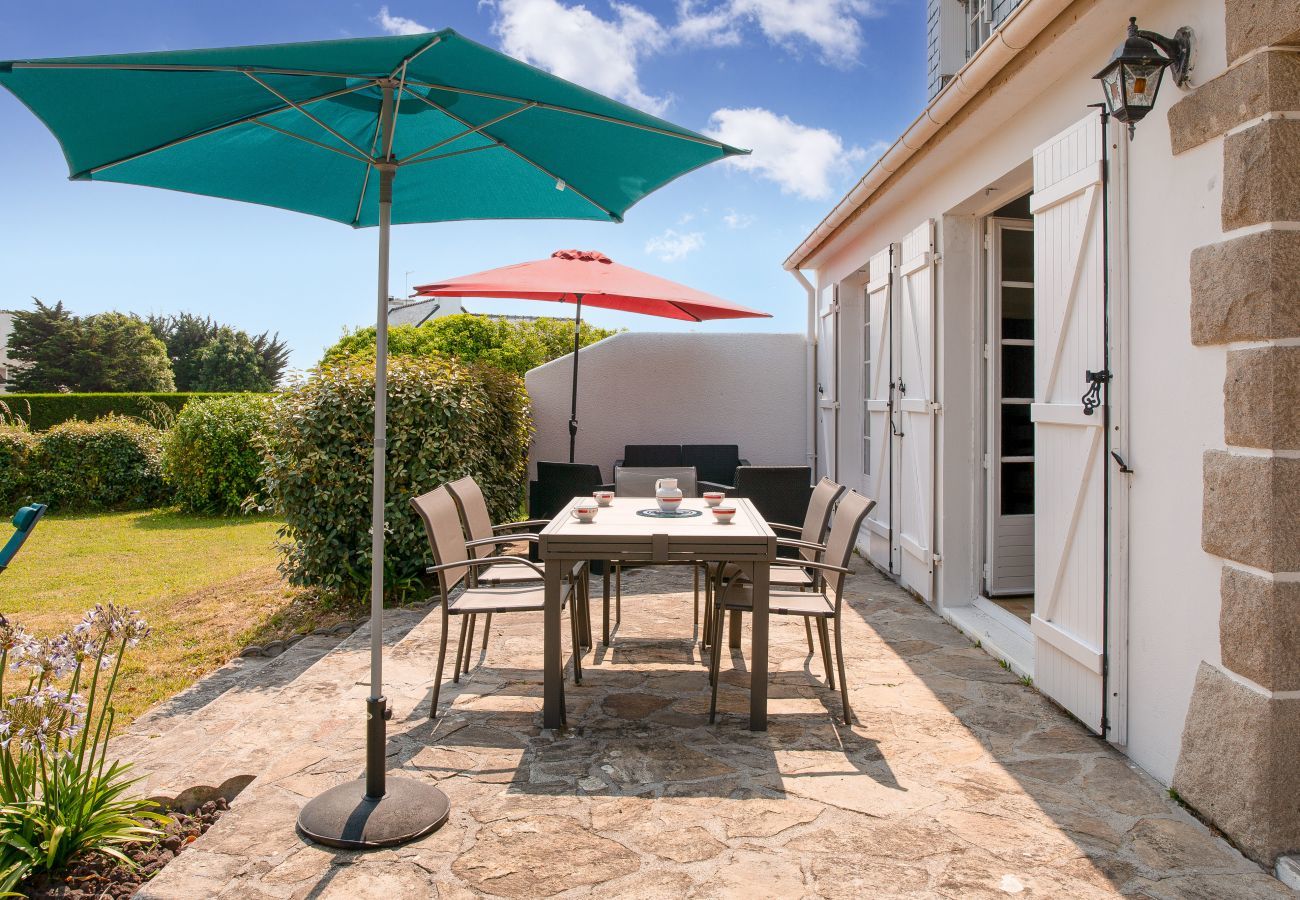Ferienhaus in Penmarch - Penmarch, Familienhaus und großer Garten für 8