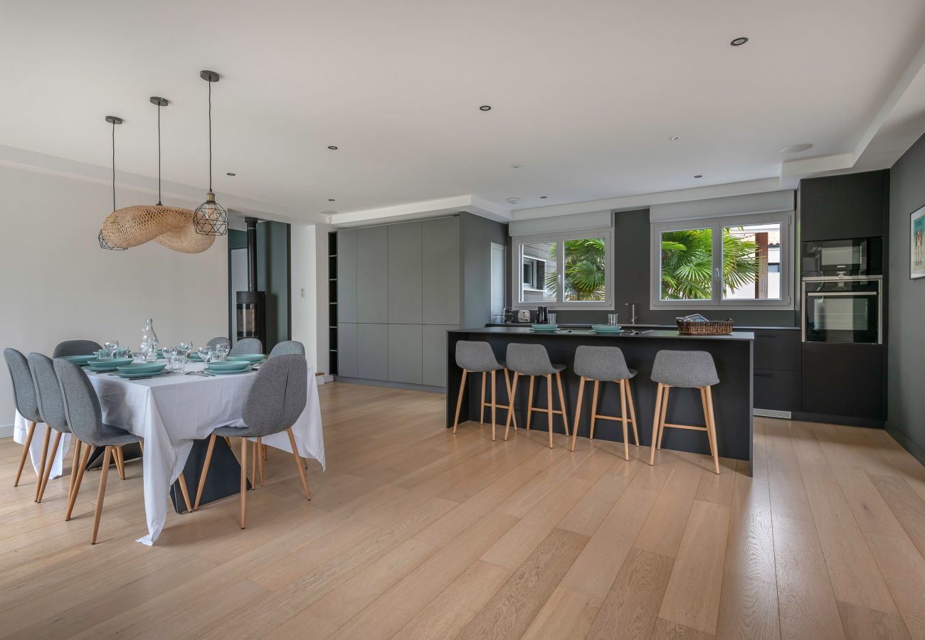 Ferienhaus in Pornic - Haus mit Pool für 8 Erwachsene - 2 Kinder