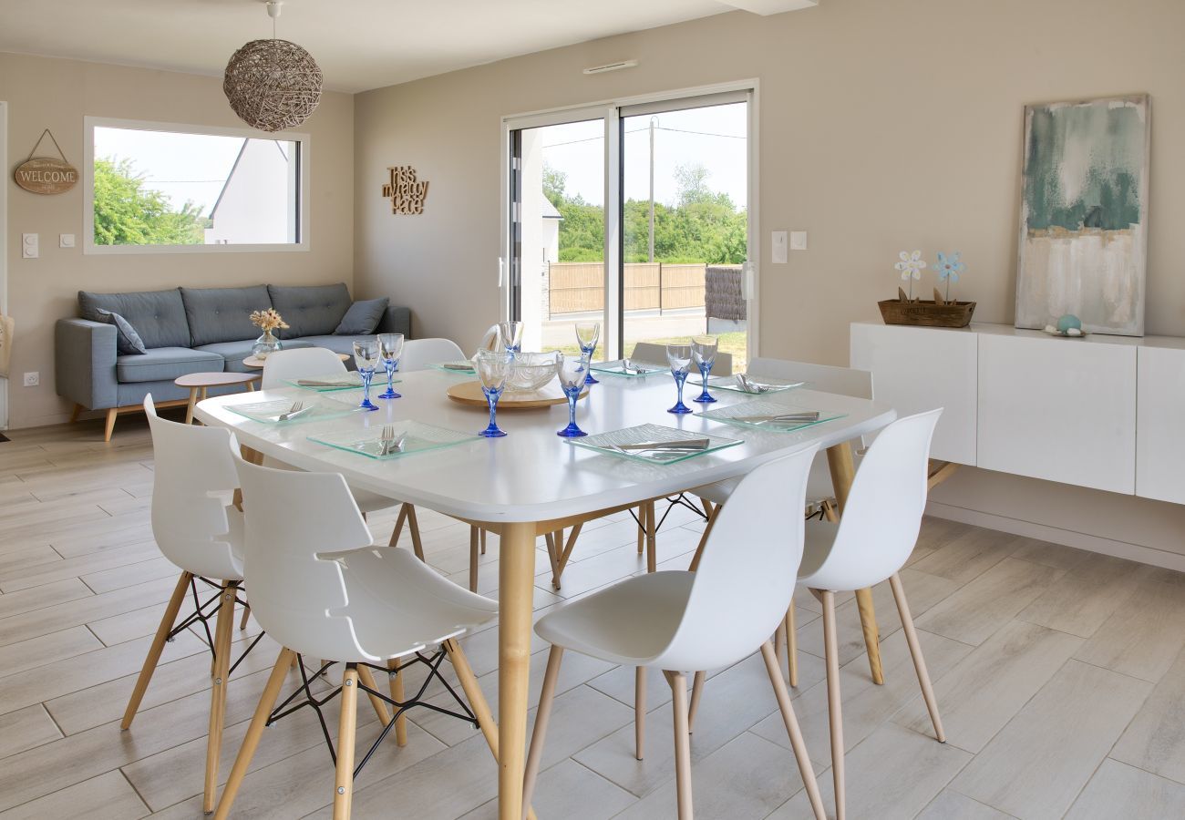 Ferienhaus in Plobannalec-Lesconil - Haus für 8 mit Garten, 1km bis zum Strand