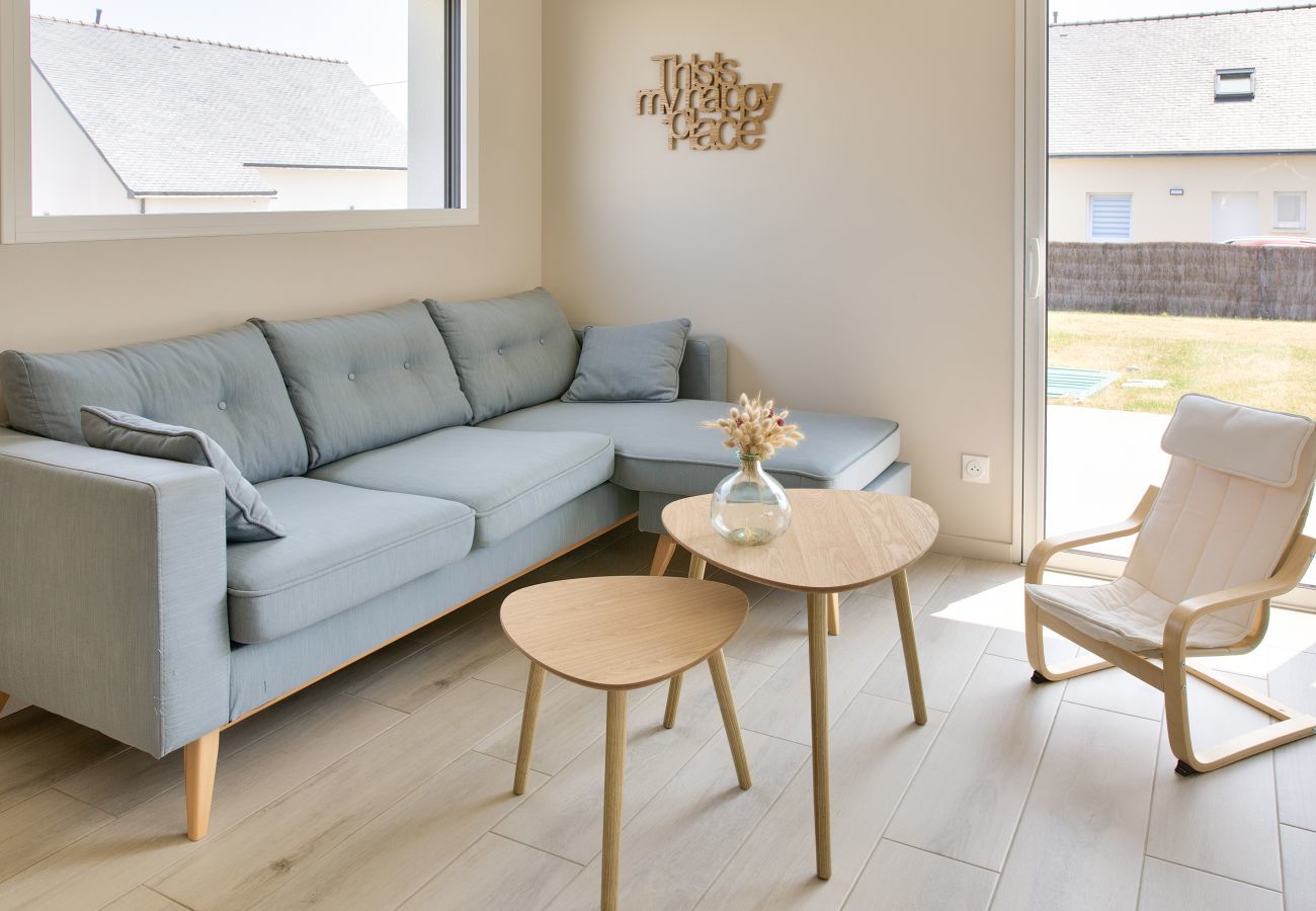 Ferienhaus in Plobannalec-Lesconil - Haus für 8 mit Garten, 1km bis zum Strand