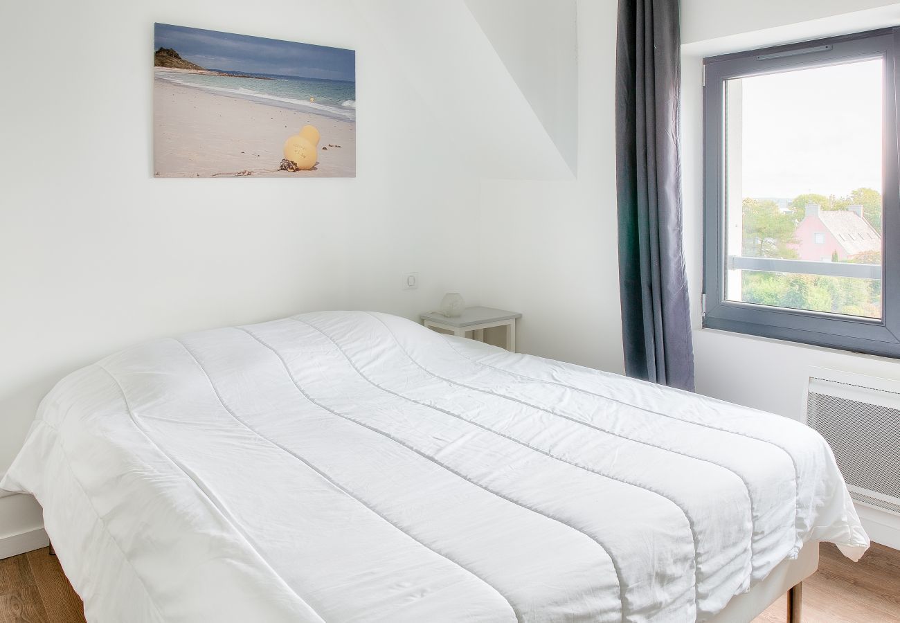 Ferienwohnung in Fouesnant - 400 m Strand Cale de Beg Meil, Kokon für 2 Personen