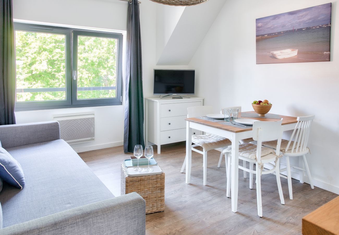 Ferienwohnung in Fouesnant - 400 m Strand Cale de Beg Meil, Kokon für 2 Personen