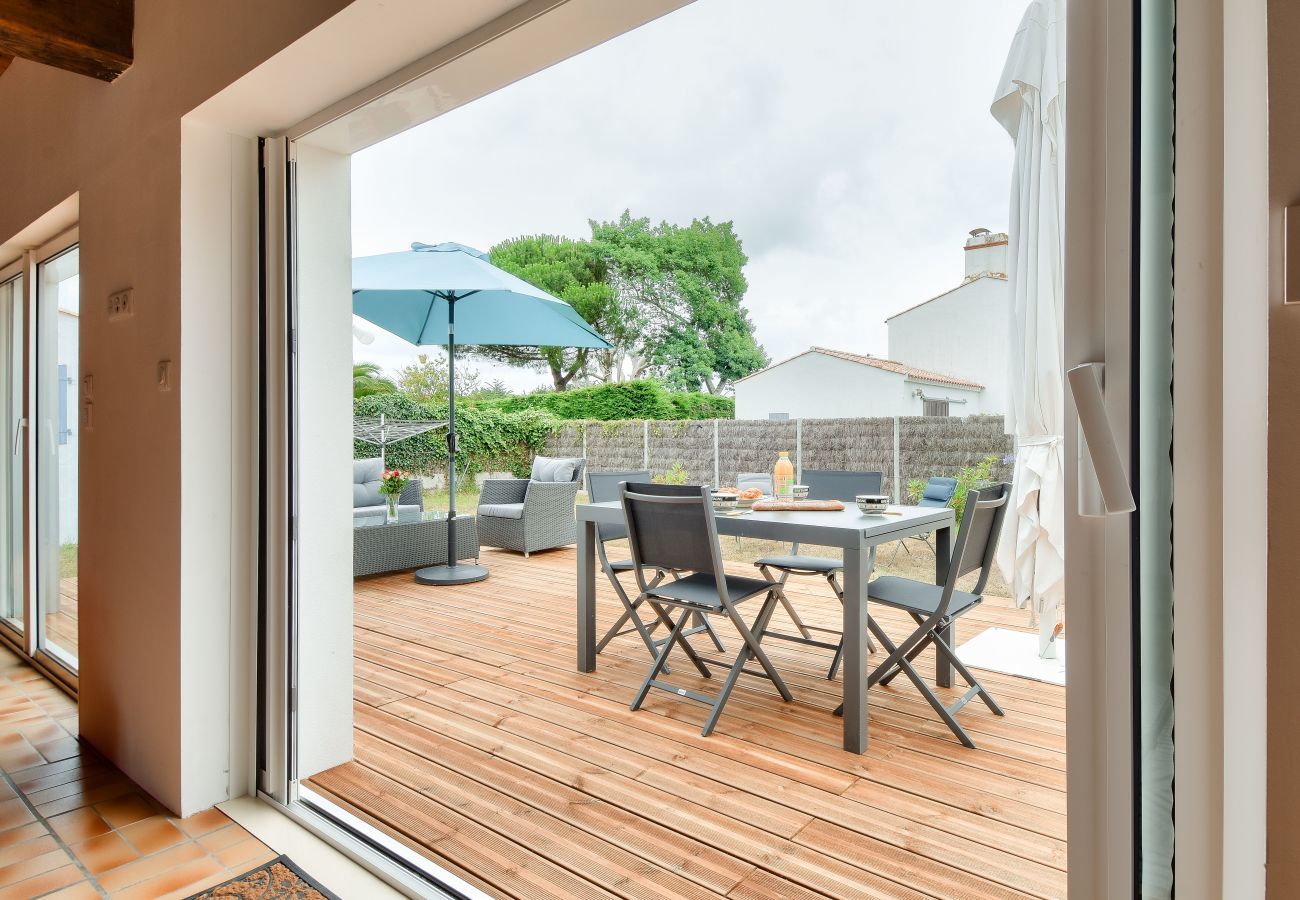 Ferienhaus in Noirmoutier-en-l´Ile - Haus für 7 - 400 m zum Strand von La Clère