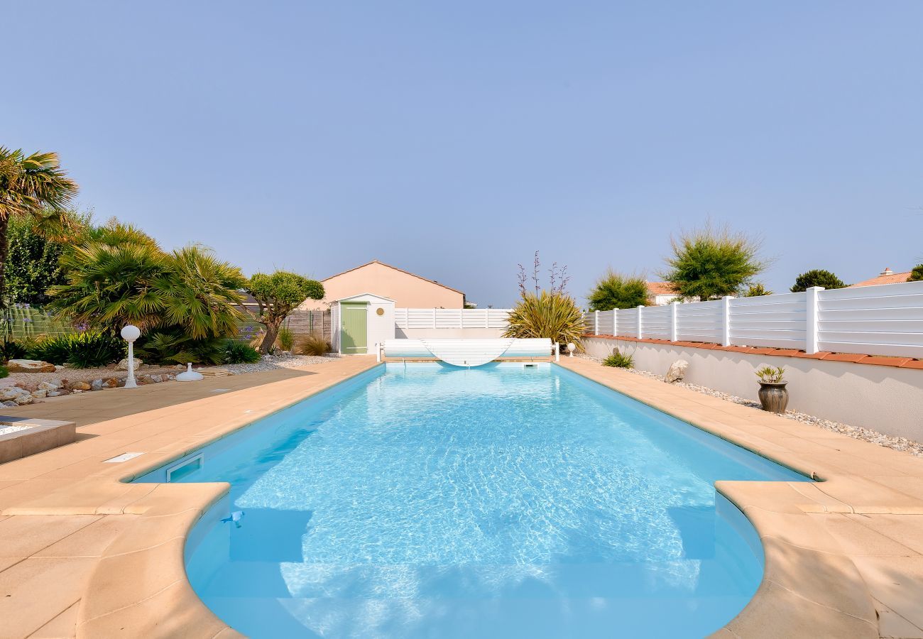 Ferienhaus in Talmont-Saint-Hilaire - Pool - 250m from the golf course - House for 6
