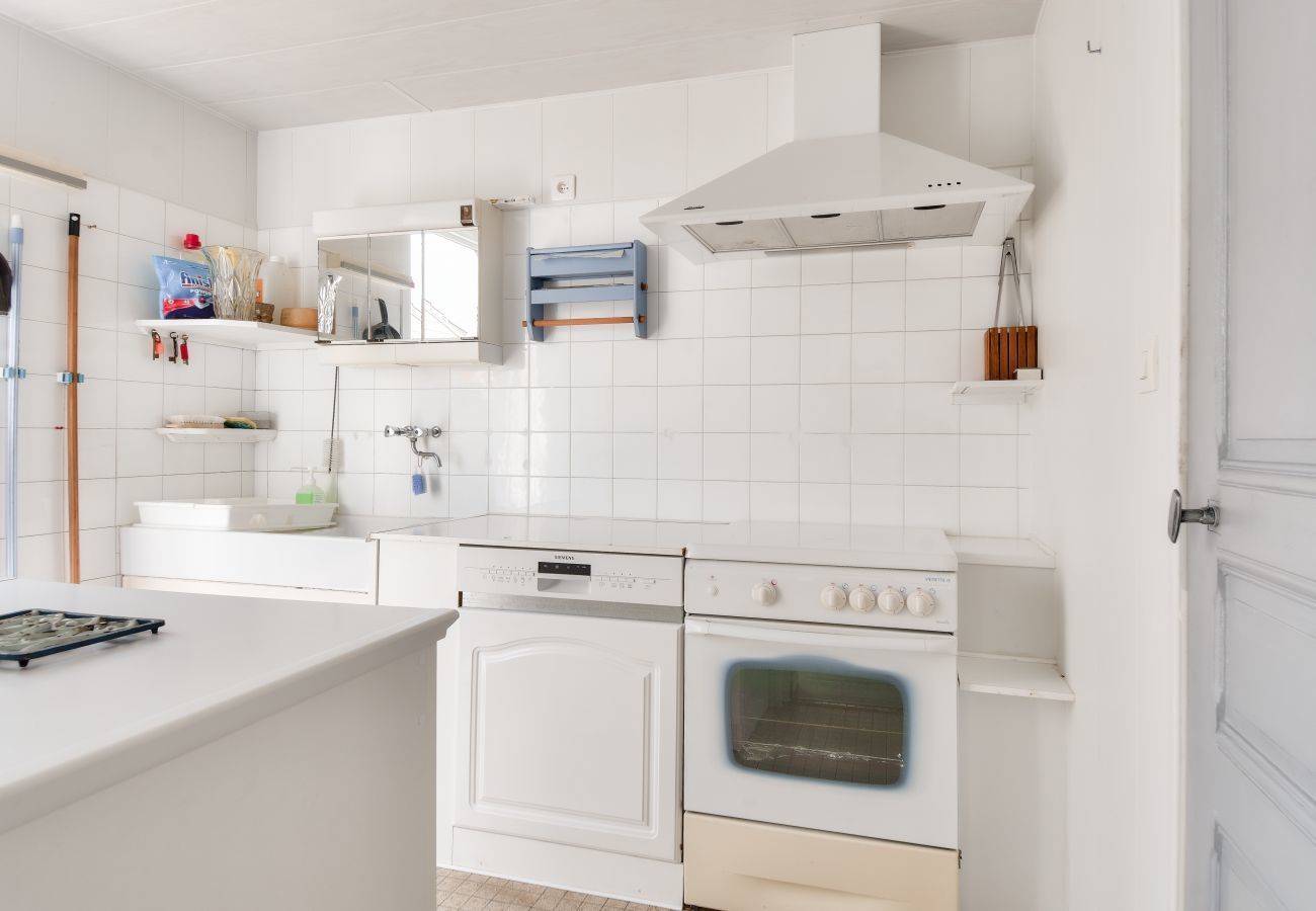 Ferienhaus in La Barre-de-Monts - Haus für 7, 100m bis zum Strand - Garten