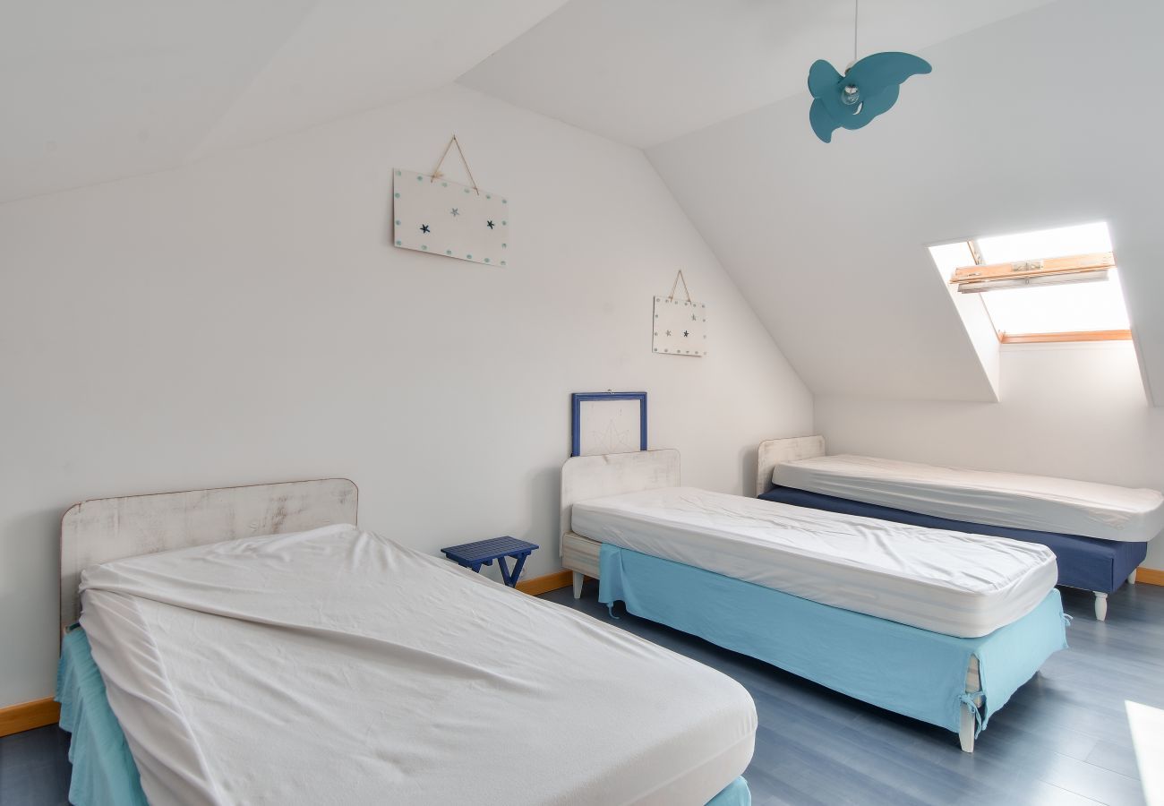 Ferienhaus in La Barre-de-Monts - Haus für 7, 100m bis zum Strand - Garten