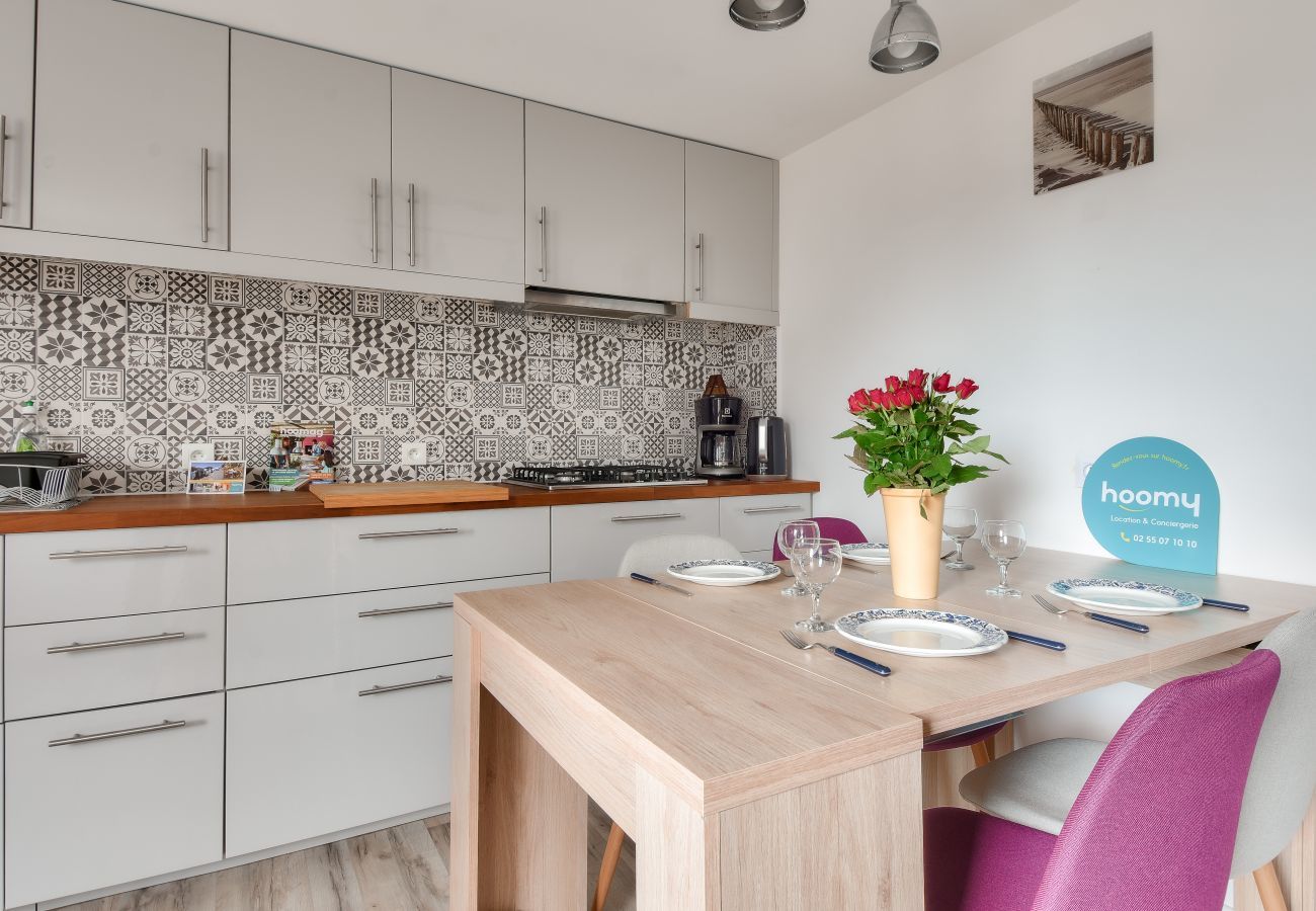 Ferienhaus in La Barre-de-Monts - Haus für 7, 100m bis zum Strand - Garten