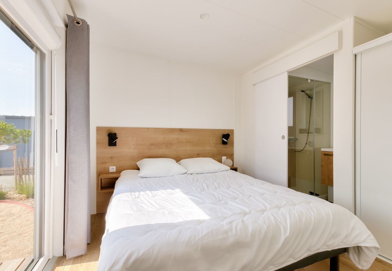 Chalet in Bretignolles-sur-Mer - Chalet für 6 in einer Wohnanlage mit Pool