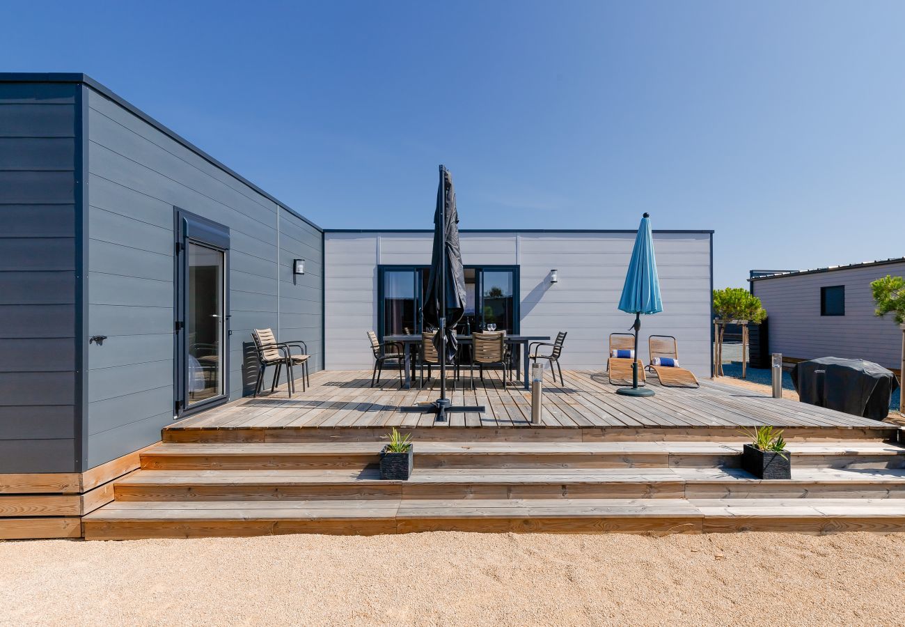 Chalet in Bretignolles-sur-Mer - Chalet für 6 in einer Wohnanlage mit Pool