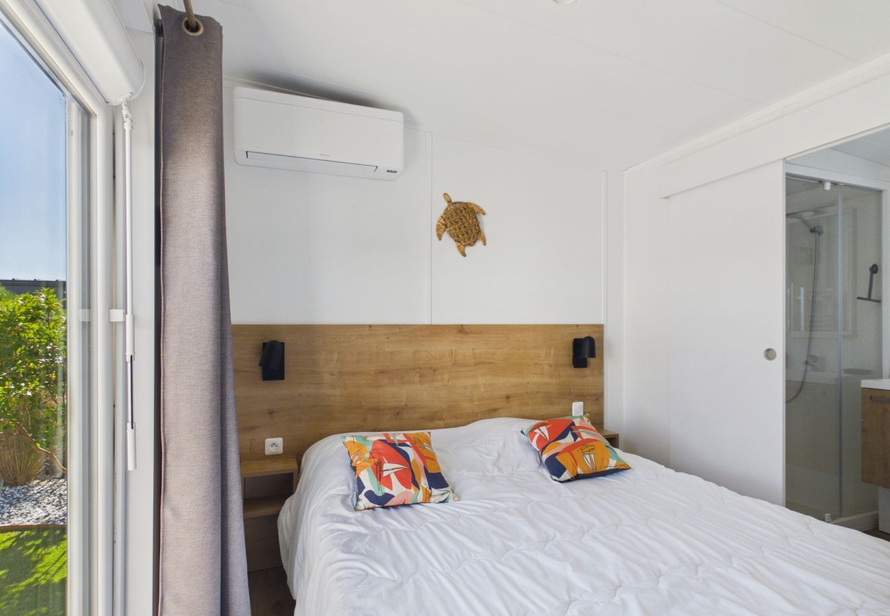 Chalet in Bretignolles-sur-Mer - Chalet für 6 in einer Wohnanlage mit Pool