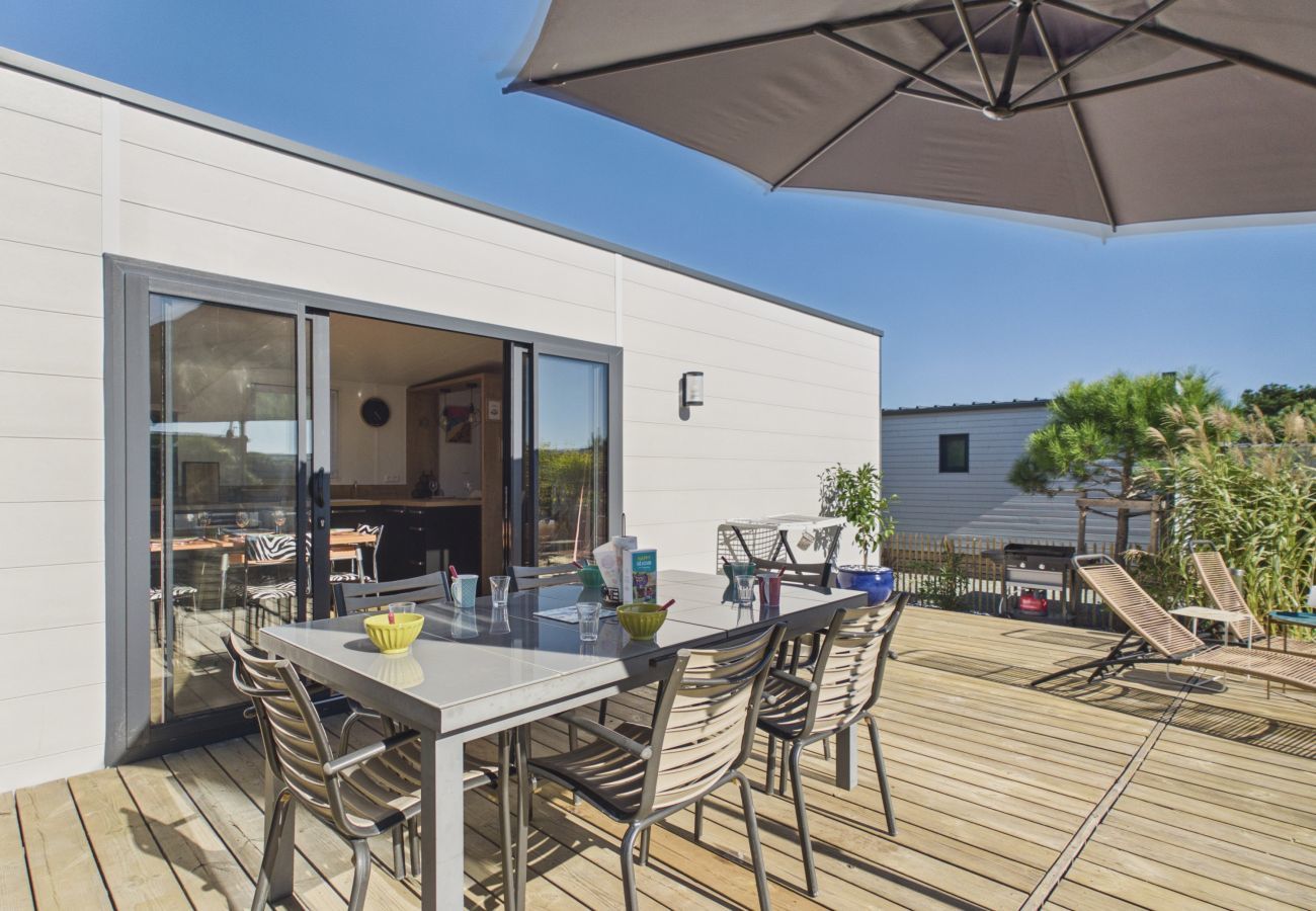 Chalet in Bretignolles-sur-Mer - Chalet für 6 in einer Wohnanlage mit Pool