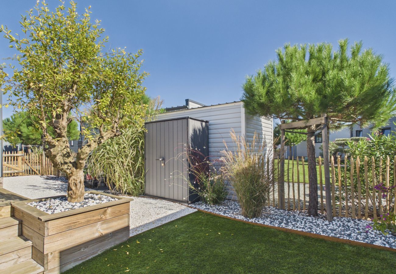 Chalet in Bretignolles-sur-Mer - Chalet für 6 in einer Wohnanlage mit Pool
