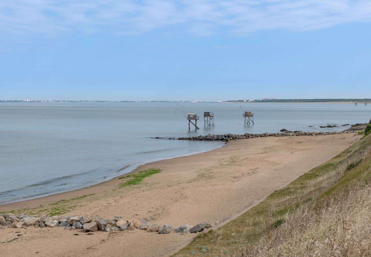 Ferienhaus in Saint-Michel-Chef-Chef - Dünen- und Waldhaus 100 m vom Meer entfernt