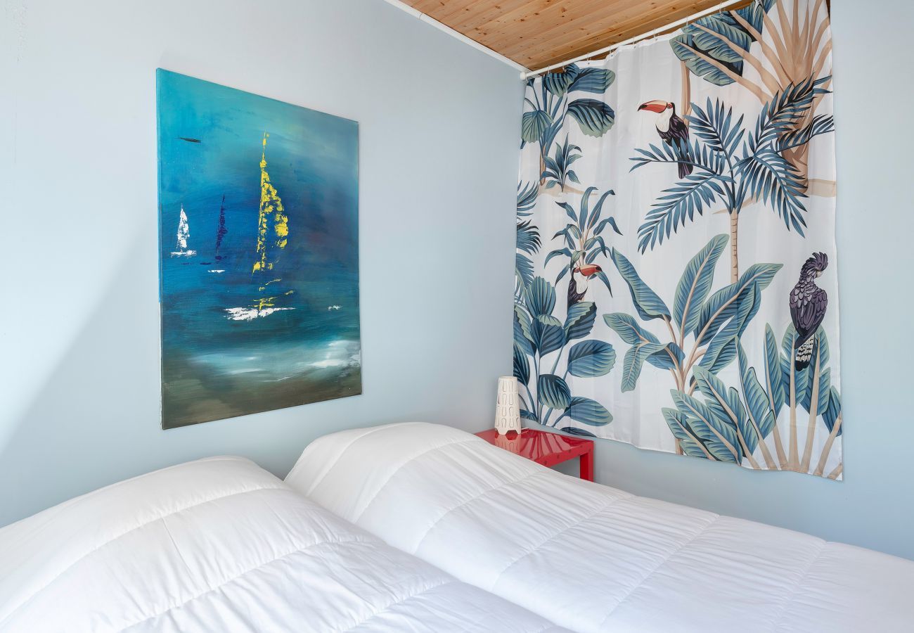 Ferienhaus in Saint-Michel-Chef-Chef - Dünen- und Waldhaus 100 m vom Meer entfernt