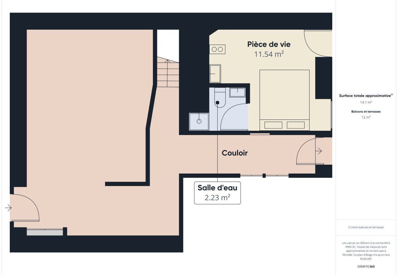 Studio in Saint-Martin-de-Ré - La Suite 24 - Port St-Martin-de-Ré- Studio Terrasse