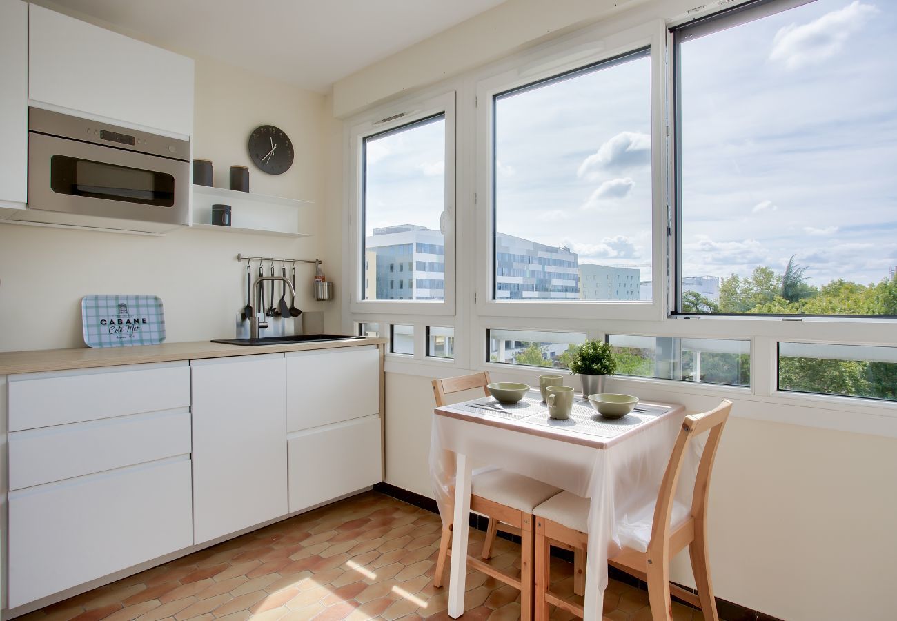 Ferienwohnung in Nantes - Ausflug auf die Île de Nantes, Blick auf die Loire