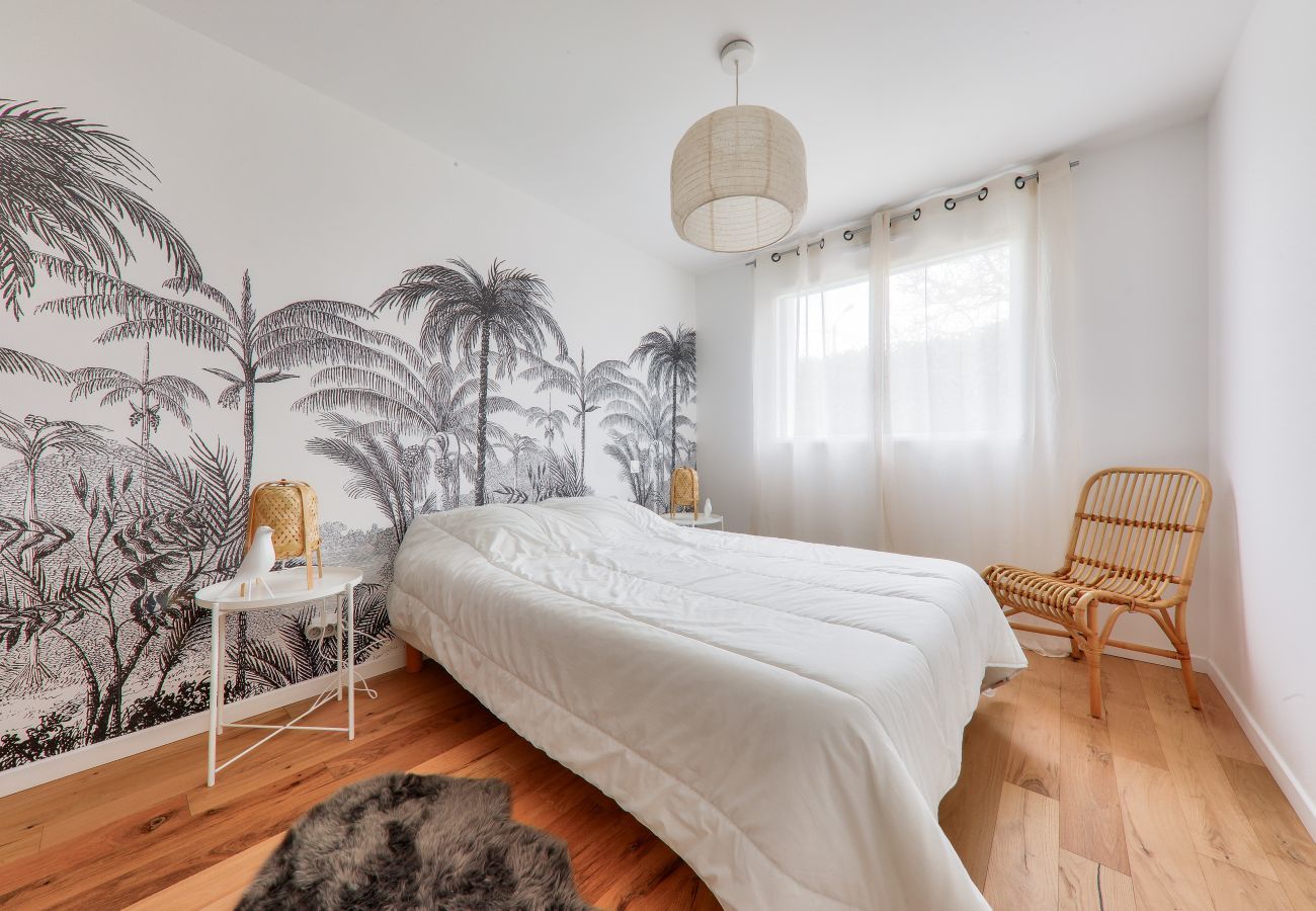 Ferienhaus in Le Tour-du-Parc - Neues Haus für 8 - 500m plage du Rouvran