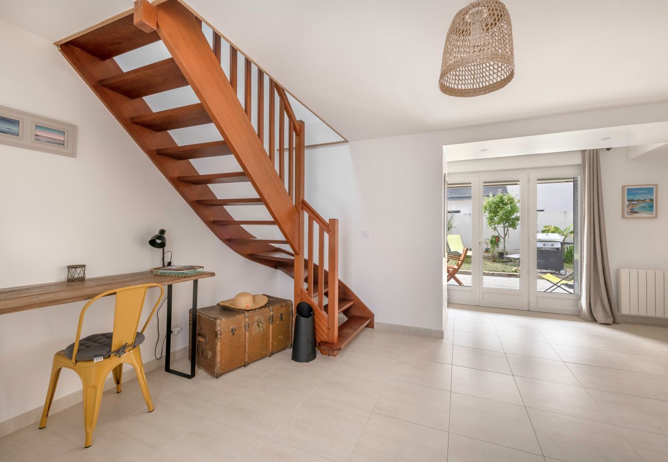 Ferienhaus in Saint-Armel - Gemütliches Haus 100m vom Golf von Morbihan