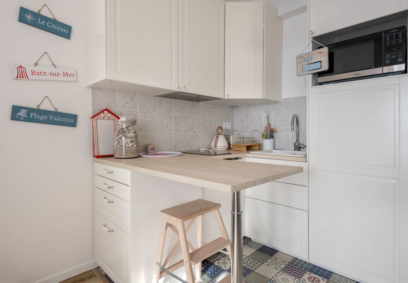 Ferienwohnung in Le Croisic - 800m zum Strand - 4 Erwachsene und 1 Kind
