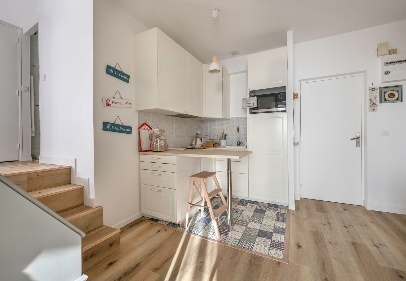 Ferienwohnung in Le Croisic - 800m zum Strand - 4 Erwachsene und 1 Kind