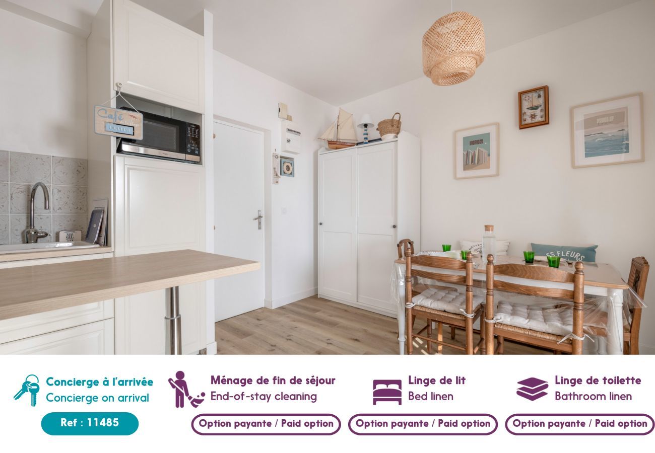 Ferienwohnung in Le Croisic - 800m zum Strand - 4 Erwachsene und 1 Kind