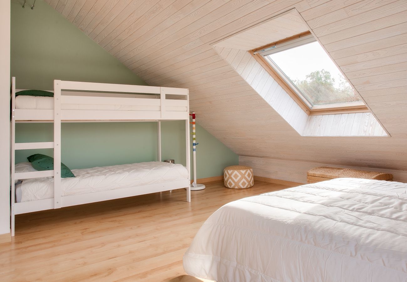Ferienhaus in Fouesnant - Garten mit Pool- 1km von Strand- Für 8