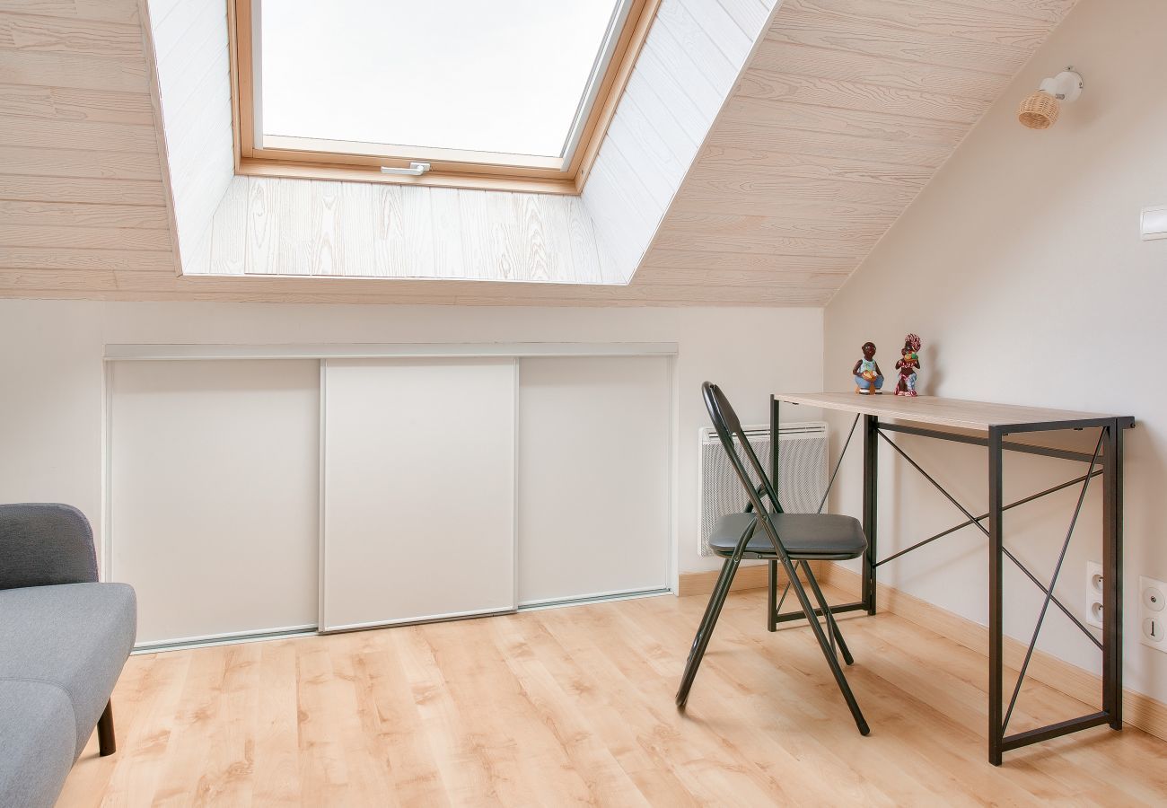 Ferienhaus in Fouesnant - Garten mit Pool- 1km von Strand- Für 8