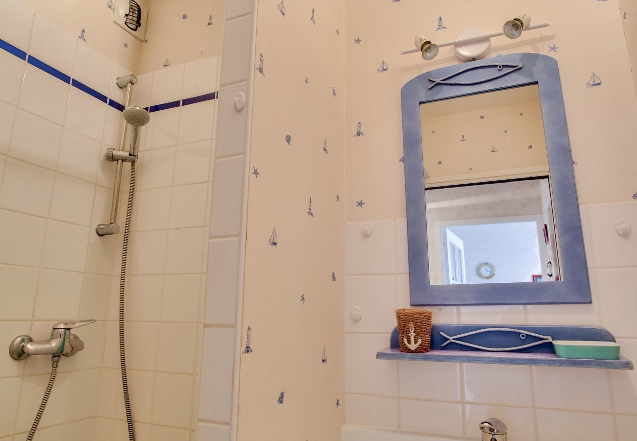Ferienwohnung in Plobannalec-Lesconil - 200m vom Strand, Wohnung mit Meerblick für 2