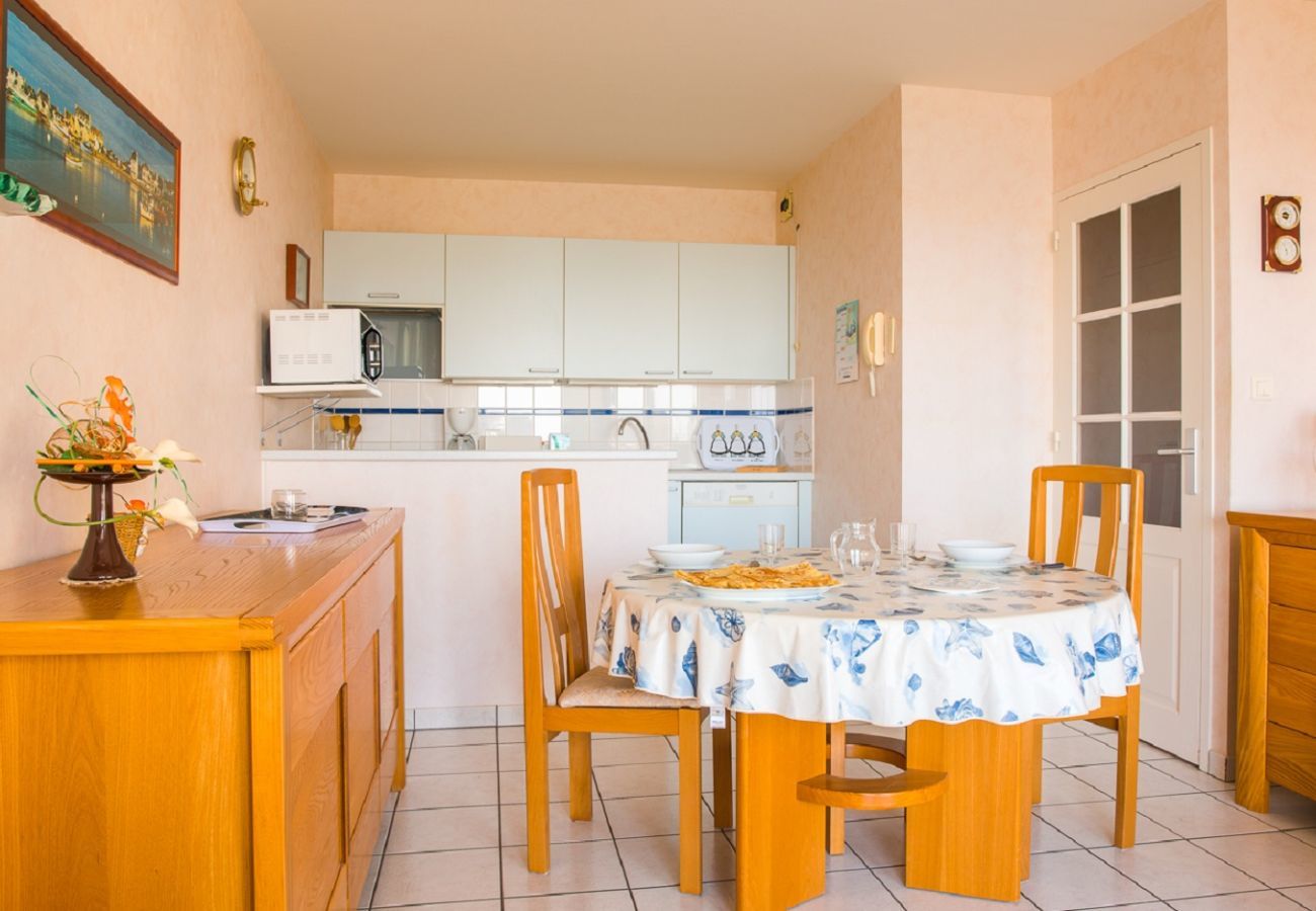 Ferienwohnung in Plobannalec-Lesconil - 200m vom Strand, Wohnung mit Meerblick für 2