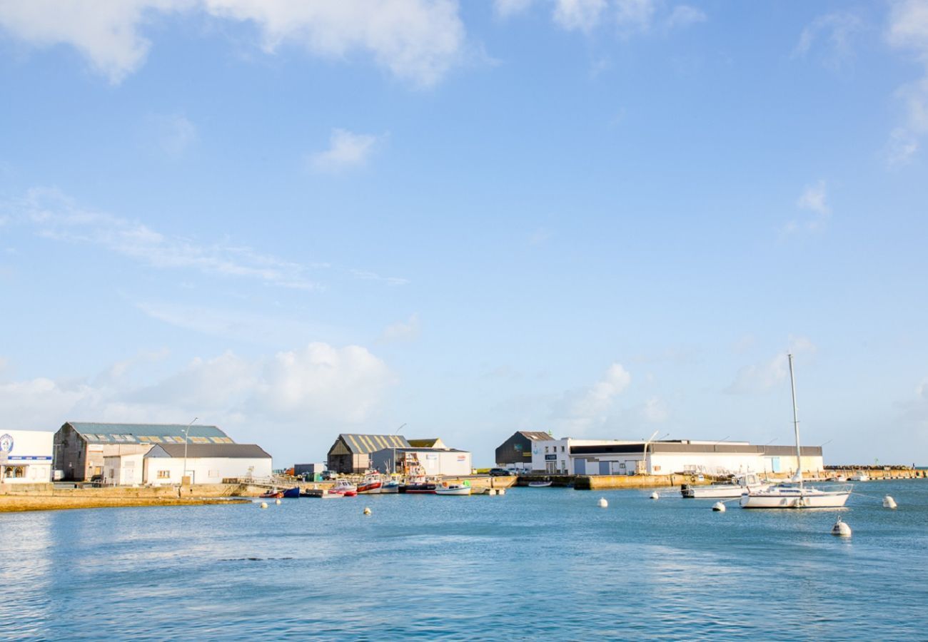 Ferienwohnung in Plobannalec-Lesconil - 200m vom Strand, Wohnung mit Meerblick für 2