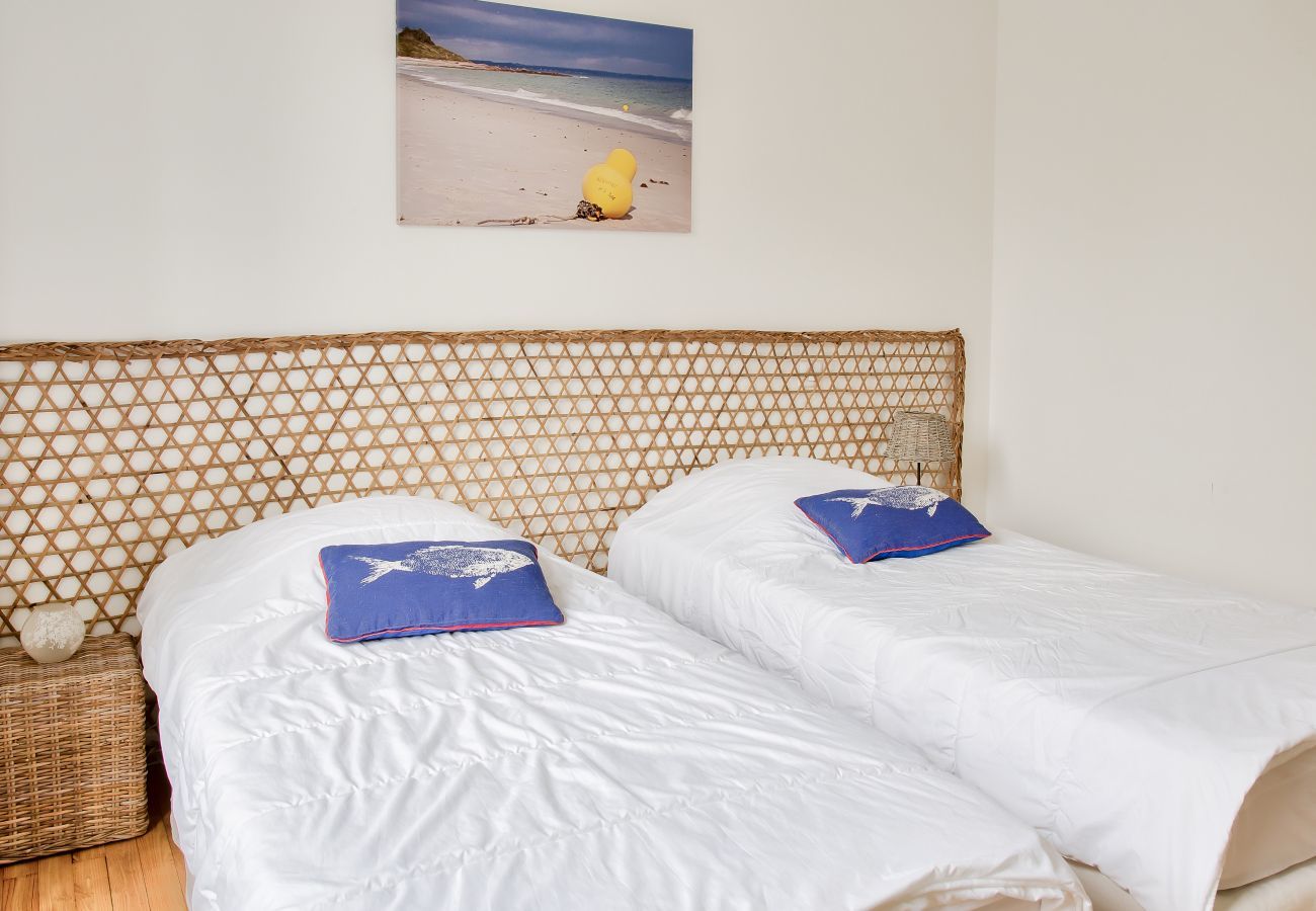 Ferienwohnung in Fouesnant -  400 m Strand - Fouesnant Beg Meil ​​​​- Apartment für 4 Personen