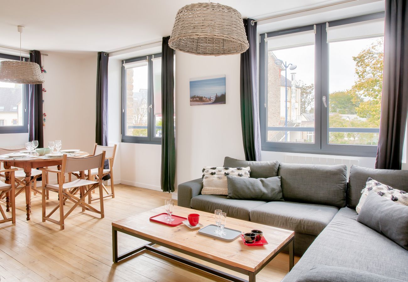Ferienwohnung in Fouesnant -  400 m Strand - Fouesnant Beg Meil ​​​​- Apartment für 4 Personen