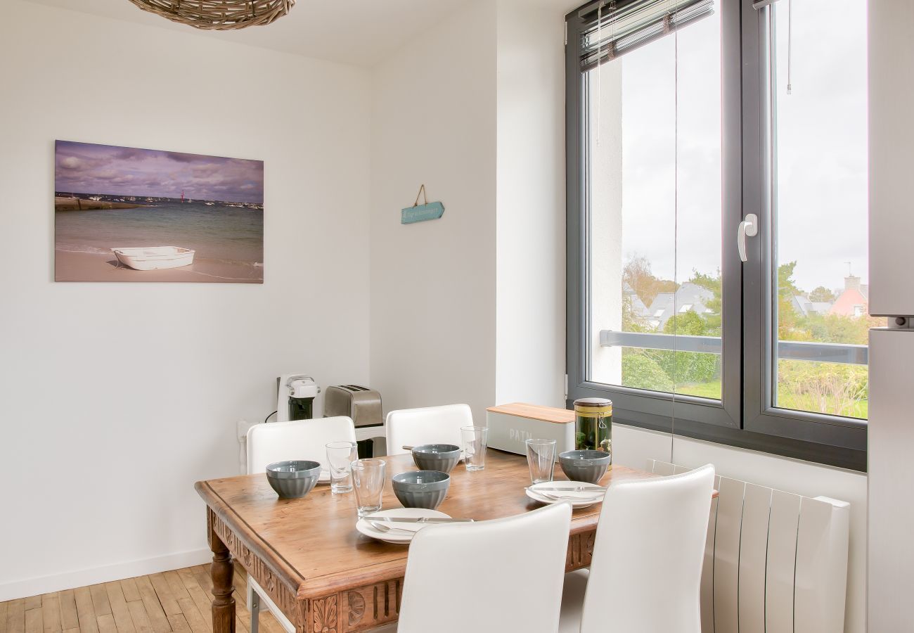 Ferienwohnung in Fouesnant -  400 m Strand - Fouesnant Beg Meil ​​​​- Apartment für 4 Personen