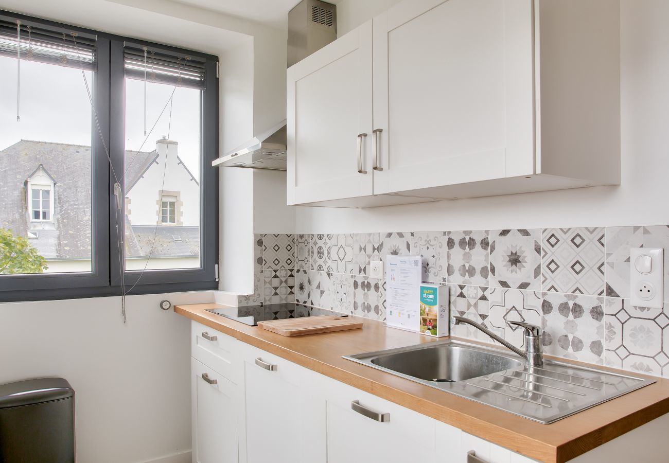 Ferienwohnung in Fouesnant -  400 m Strand - Fouesnant Beg Meil ​​​​- Apartment für 4 Personen