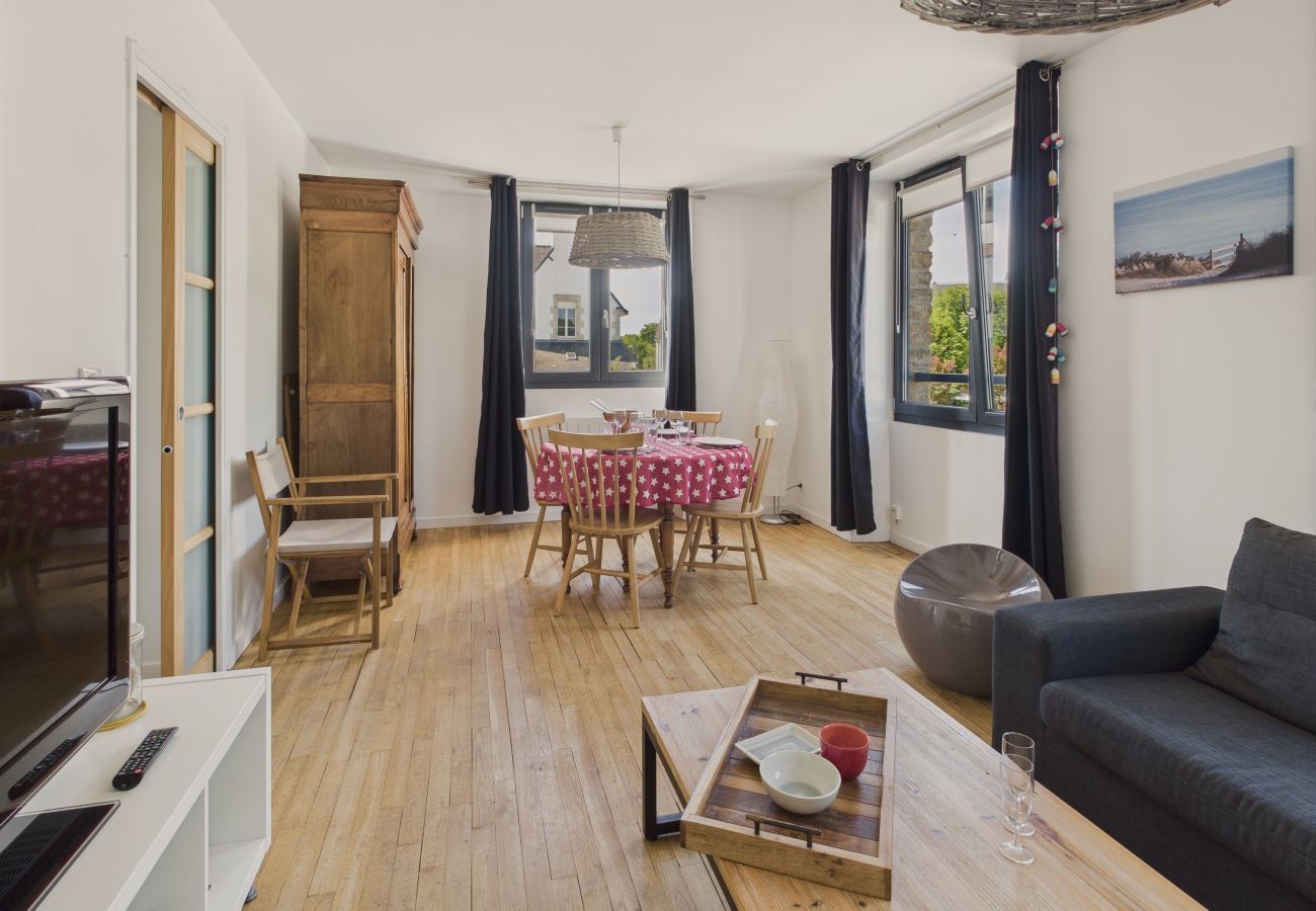 Ferienwohnung in Fouesnant -  400 m Strand - Fouesnant Beg Meil ​​​​- Apartment für 4 Personen