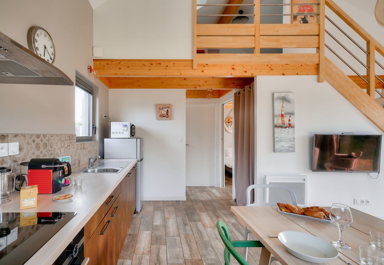 Ferienhaus in Penmarch - Duplex, 100m vom Strand von Pors Carn - Surf