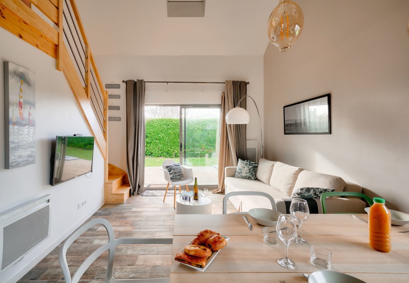 Ferienhaus in Penmarch - Duplex, 100m vom Strand von Pors Carn - Surf