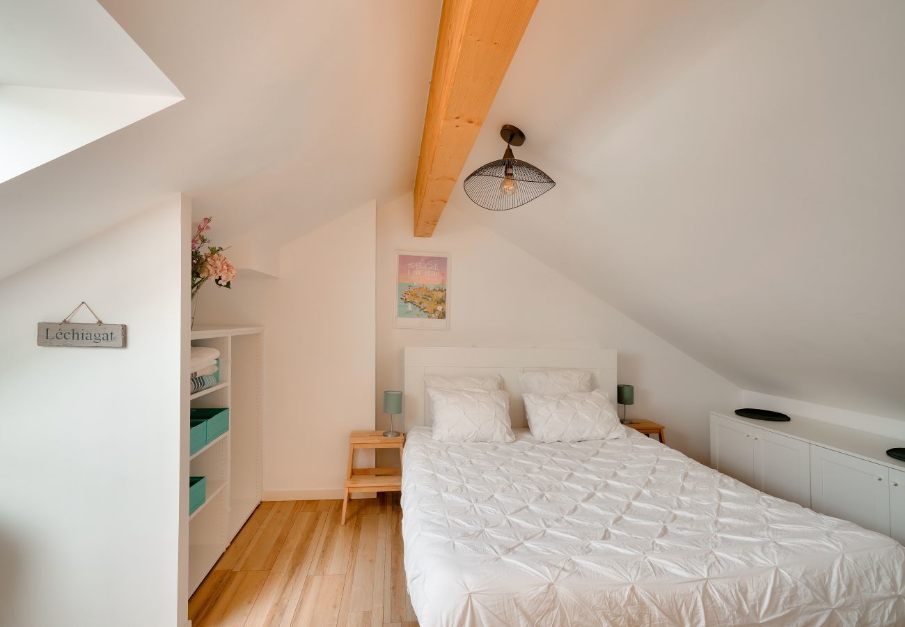 Ferienhaus in Penmarch - Duplex, 100m vom Strand von Pors Carn - Surf